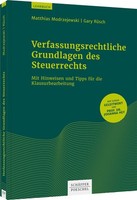Verfassungsrechtliche Grundlagen Des Steuerrechts Matthias Modrzejewski