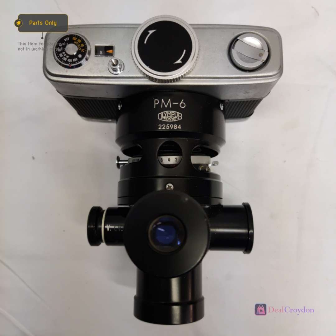OLYMPUS PM-6 MICROSCOPE FILM CAMERA VINTAGE FOR PARTS | eBay UK