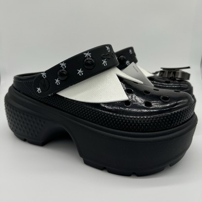 Crocs x Wednesday Addams Family Stomp Clog Women s Size 11 / Mens Size 9