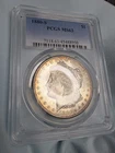 1880-S Morgan Dollar, PCGS MS63, amazing color Wow 👌 .