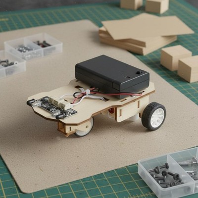Folge-Auto Bausatz wissenschaftliches Experiment Lehrmittel für Heimunterricht