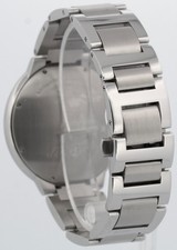 Cartier Ballon Bleu Stainless Steel PAVE DIAMOND Roman 42mm W69012Z4 3001 Watch 6
