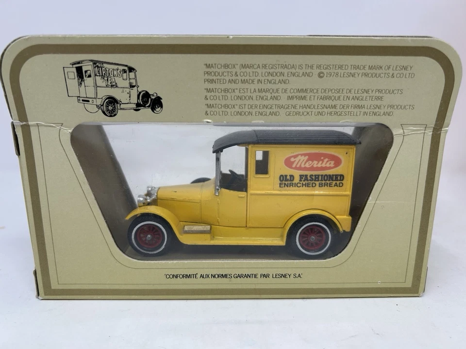 Matchbox 1927 Talbot Merita Bread Truck Y-5 Models of Yesteryear 1:47 Lesney - Image 3 of 4