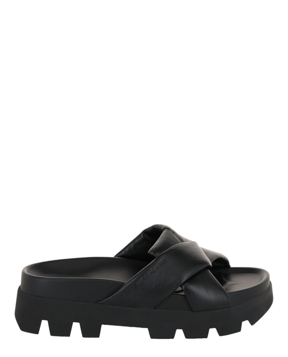 サンダル・ミュール Salvatore Ferragamo Sophye Women's Sandals Black Suede Ferragamo Womens Air Lug Leather Sandals | eBay