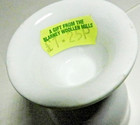 Souvenir of Ireland Shamrock Single Egg Cup-w/Sticker-Blarney Woolen Mills Shop — photo 2