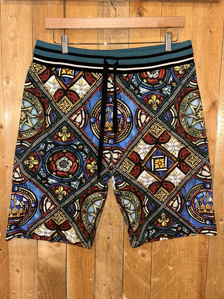 Pantalones Cortos Corona Dolce & Gabbana 54 Hechos en Italia - Imagen 1 de 4