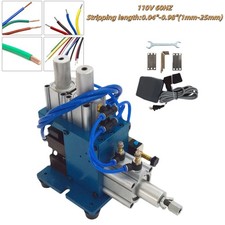 Pneumatic Cable Wire Peeling Machine Wire Stripping Machine 110V 0.04"-0.98"