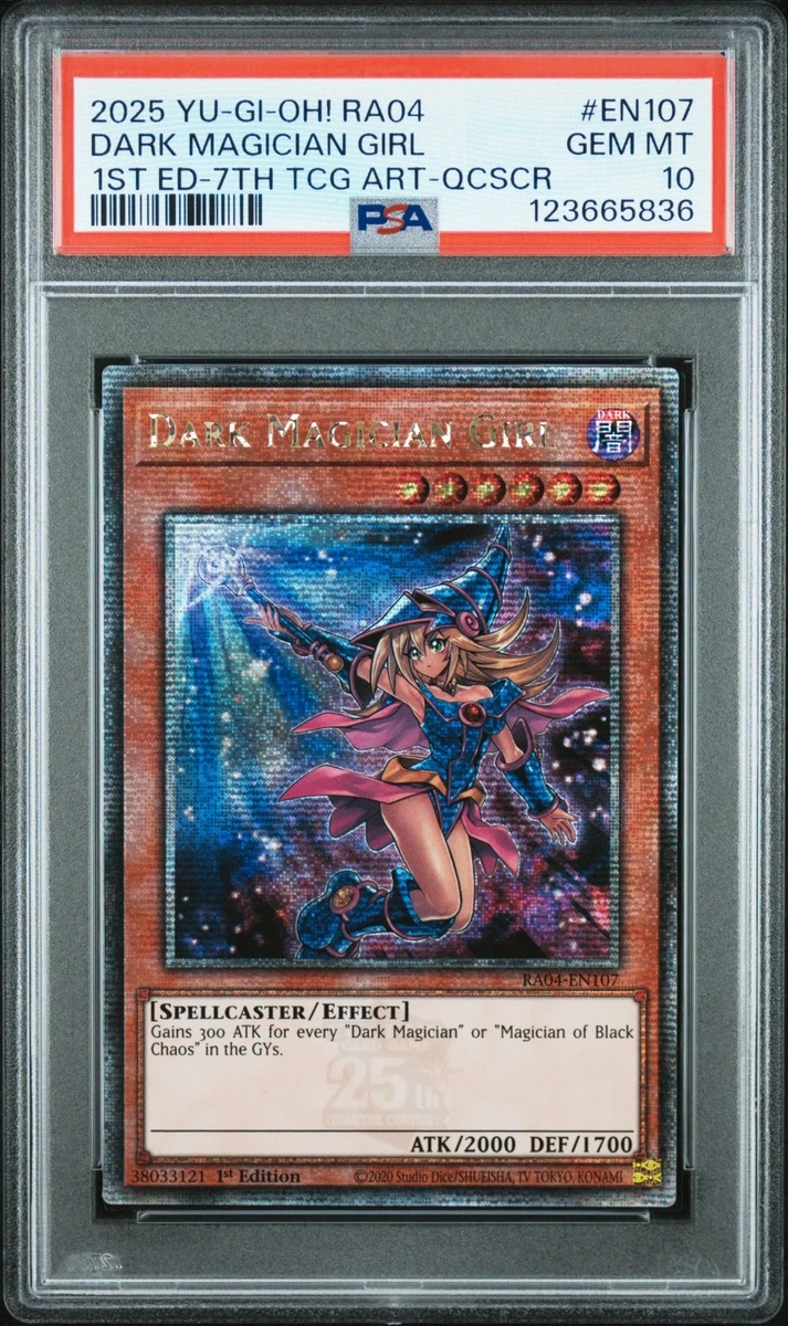 Dark Magician Girl Yu-Gi-Oh! TCG Professional Sports Authenticator