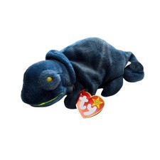 Vintage Ty Beanie Baby Rainbow The Chameleon 1997 With Tags EUC