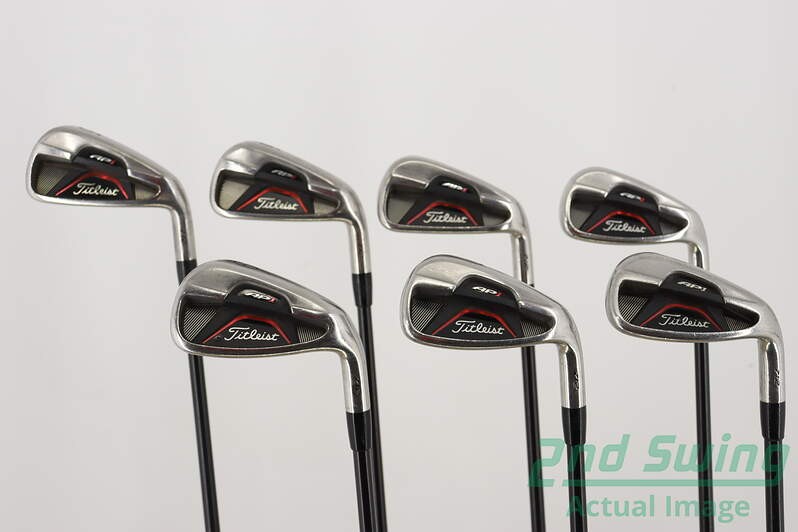 Titleist 712 AP1 Iron Set 5-PW GW Senior Flex Graphite Right Handed +1/2 Inch