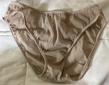 Vintage BCBG Maxazria Intimates Sheer Nude Panties #3034 SIze S Made in USA -NEW