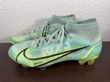Nike Mercurial Superfly 8 Elite FG ACC Dynamic Lime Mens Cleats Sz 6 CV0958-403