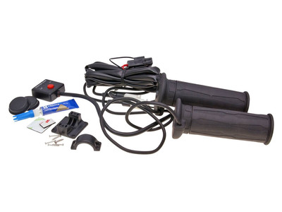 KOSO Heizgriff-Set 130 mm (schwarz) für Roller Moped Motorrad