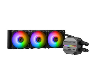 MSI MAG Coreliquid M360 Flüssigkeitskühler 360mm 3 Lüfter RGB PWM 3100RPM Pumpe 