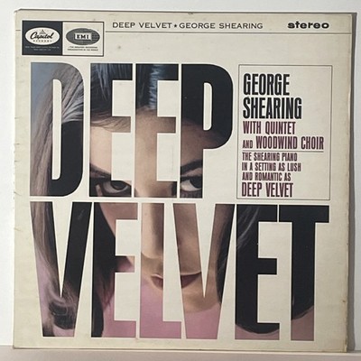 George Shearing Deep Velvet Capitol T2143 Mono LP Vinyl 1964 Jazz Piano