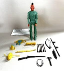 Marx Johnny West Rare Uk Fighting Eagle Near Mint Complete Set Accessories