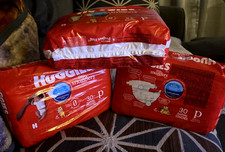 3 Packages 30 Ct. Ea. Huggies Little Snugglers Preemie Size Up to 6 lbs Diapers