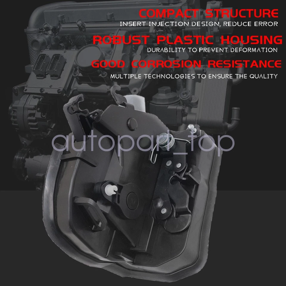 Cerradura puerta delantera derecha integrada actuador pestillo 51218402540 para BMW X5 2003-2006 Foto 3 de 4