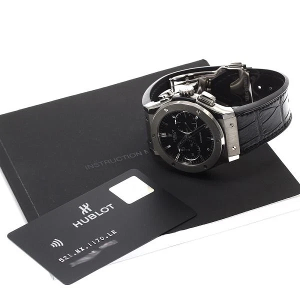 Hublot — Hublot Classic Fusion 521.NX.1170.LR 45mm Ti Black Dial Automatic Watch #C2257