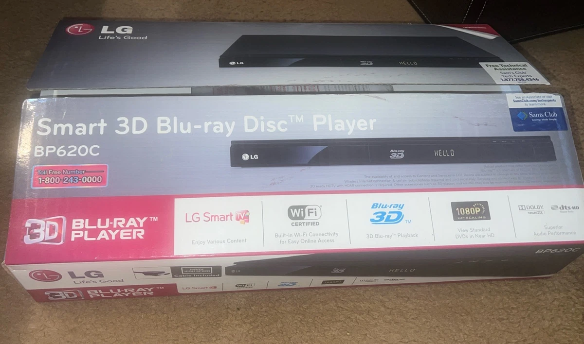 LG Blu-ray 3D Internet/Media Streamer for sale | eBay