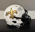 Drew Brees Saints Signed Full Size Authentic Football Helmet  - Beckett COA