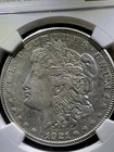 1921-S Morgan Silver Dollar AU Details Cleaned NGC Graded. Possible VAM-3A