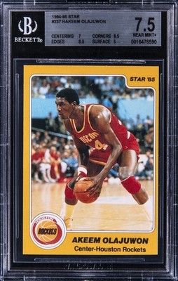 その他 star85 akeem olajuwon RC!!! その他 star85 akeem olajuwon RC!!! 1985 Star #18 Hakeem Olajuwon