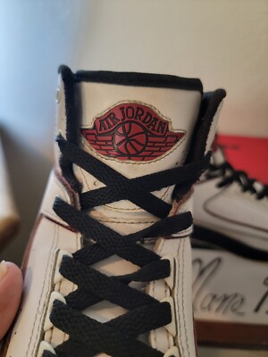 🔴⚪️⚫️ 2010 Air Jordan 2 II Retro Chicago Size 7Y 395718