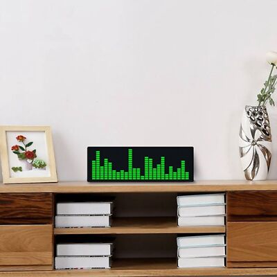 Music Spectrum Indicator VU Meter RGB Audio Level LED Display Amplifier Board