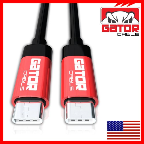 USB-C to USB-C 3.1 Charger Data Cable Type-C Male Fast Charge PD 20W 5A 10Gbps - Picture 13 of 30