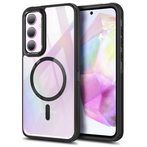 Funda Magsafe a prueba de golpes para teléfono Samsung Galaxy A35 5G + Protector de lente - Imagen 9 de 26