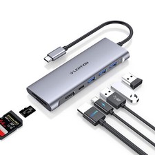 Usb C Multiport Hub With 4k Hdmi 3 Usb 3.0 Sd/micro Sd 3.0 Card Reader 100w Pd C