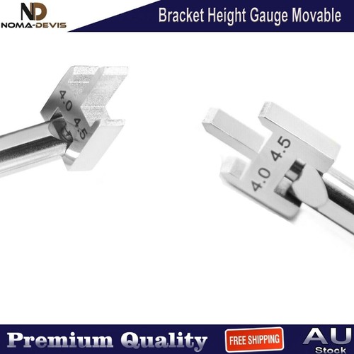 Dental Positioning Bracket Height Movable Head Gauge Ortho Dentist Lab Tools - Picture 3 of 4
