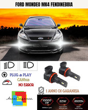 🔥KIT LED H8 FORD MONDEO MK4 6000K BIANCO FENDINEBBIA 🔥