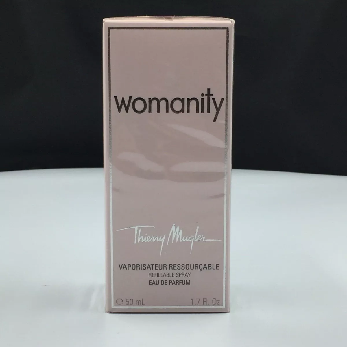 New Thierry Mugler Womanity 50ml Edp Refillable Spray 100 Authentic