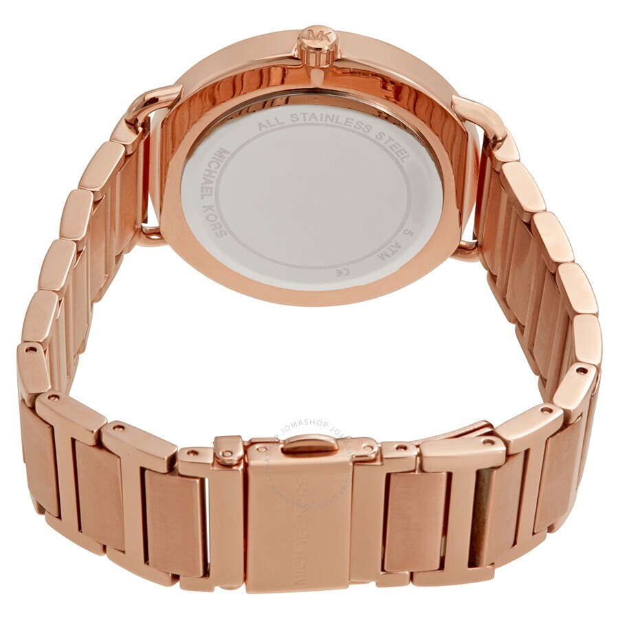 MICHAEL KORS MK3640 Portia Rose Gold Dial Stainless Steel  display picture 3