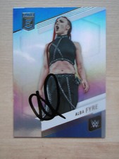 Alba Fyre "Wrestling" Autograph Signed Trading Card Topps WWE 2023