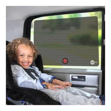 Safe Fit Safe Temp x2 CAR CLING SHADES / SUN SHADES XL 17.5"x12.5" BLOCK UVA UBV