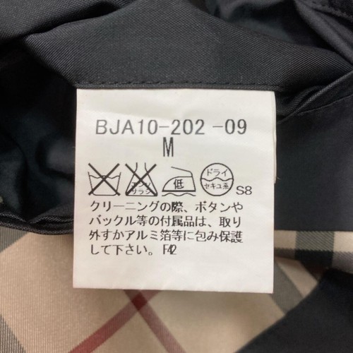 BURBERRY LONDON Men's trench coat Black size M from JAPAN USED - Picture 13 of 15
