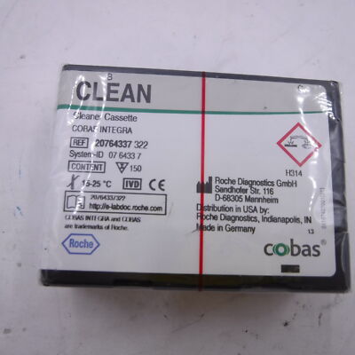 Roche Cobas Integra B Systems Cleaner Cassette 20764337 322