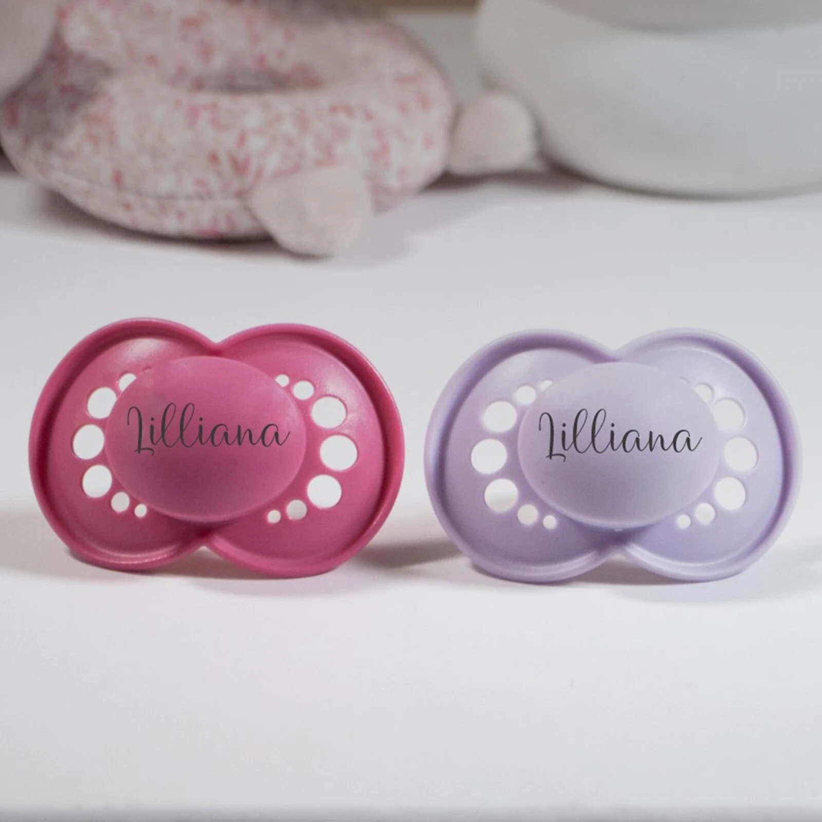 MAM ORIGINAL *2-PACK* PERSONALISED DUMMY PACIFIER SOOTHER, 2 S1ZES, 3 FONTS