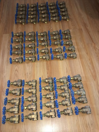 American Gate Valve 3/4" 200 PSI WOG Brass Shutoff (sold Individually)