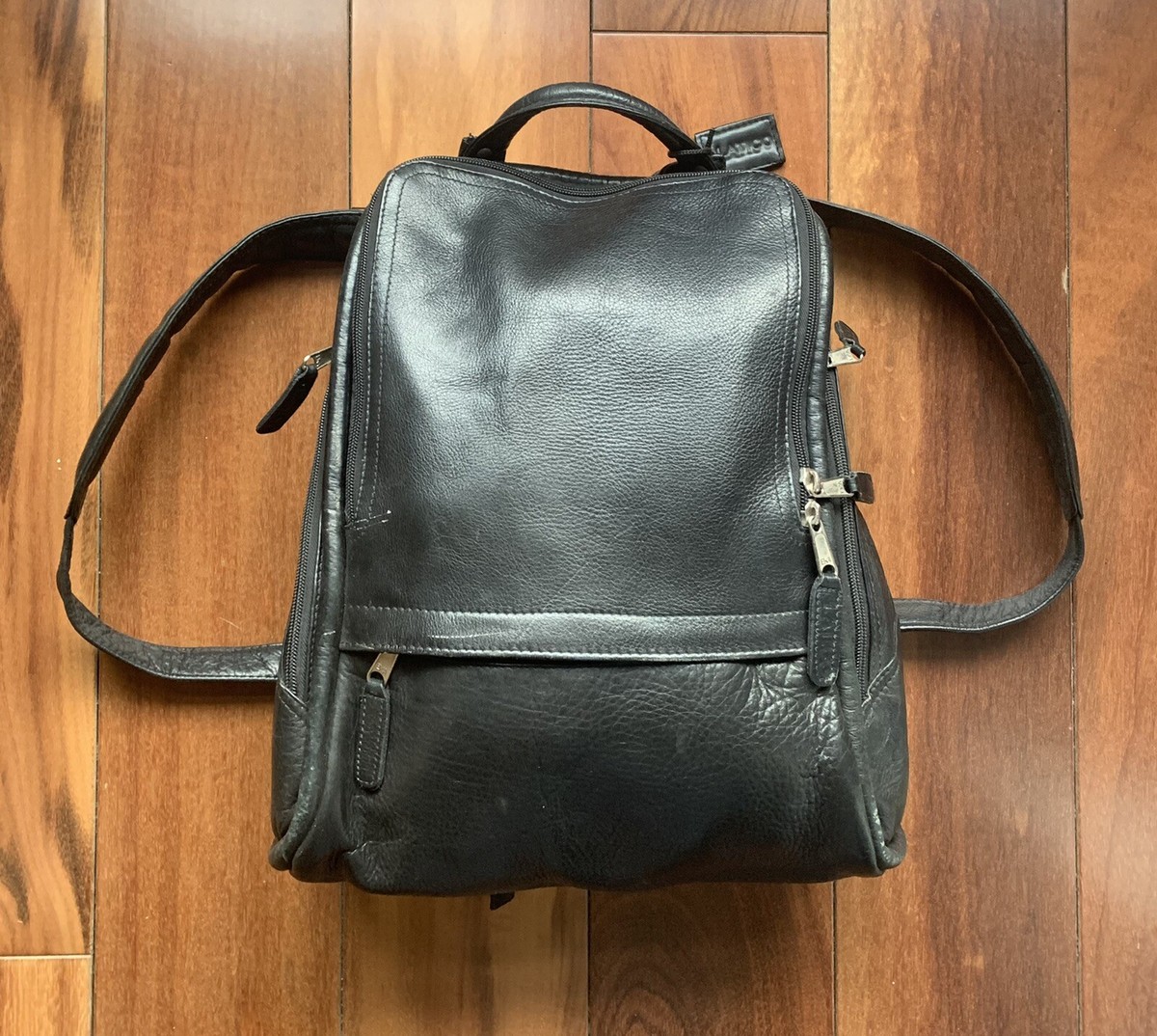 Latico Leather Backpack NY New Jersey Company Vintage and  display picture 3