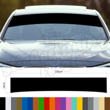 Aufkleber Scheibenkeil Blendstreifen Sonnenblende Sonnenschutz | 130x18cm