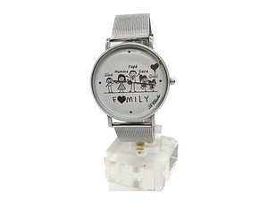 Dettagli Su Orologio Le Chicche Bijoux Family Acciao Disegna E Scrivi Quello Che Vuoi