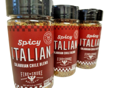 3X - Fire & Smoke Society Spicy ITALIAN Calabrian Chile Blend, 5.3oz, BB 3/27