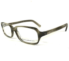Donna Karan Eyeglasses Frames 8811 729 Gray Horn Rectangular Full Rim 49-15-135