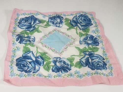 Ladies Handkerchiefs Hankies Set Of 3 Floral Patterns Vintage - Picture 7 of 7