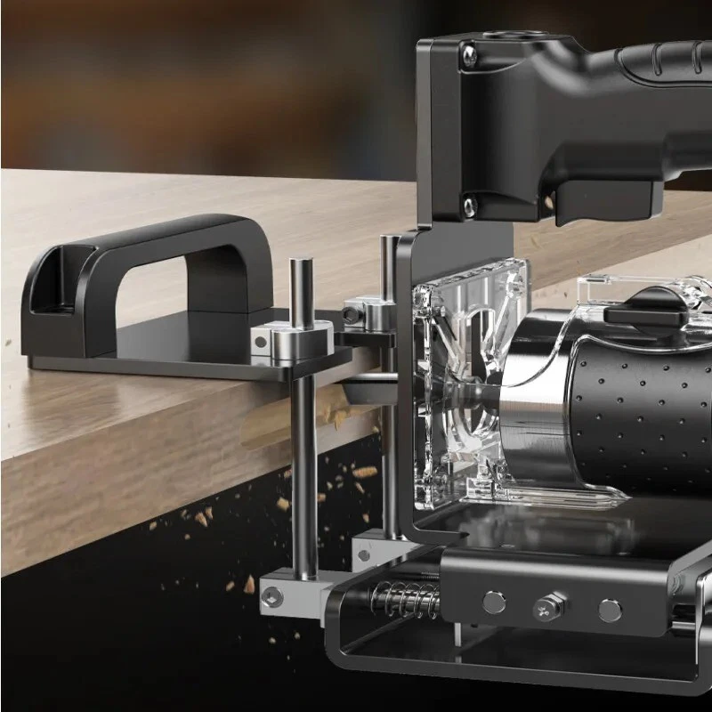 Sujetador invisible 2 en 1 localizador de perforación para carpintería recorte soporte ranurado Foto 3 de 4