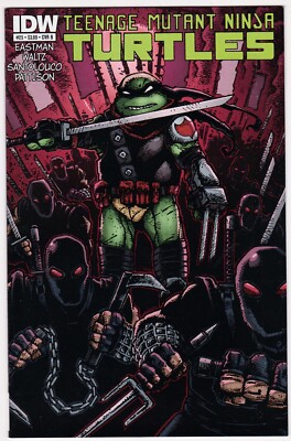 Teenage Mutant Ninja Turtles TMNT 25 By IDW  Cover B Kevin Eastman